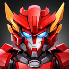 Robot War: Superhero Fight أيقونة