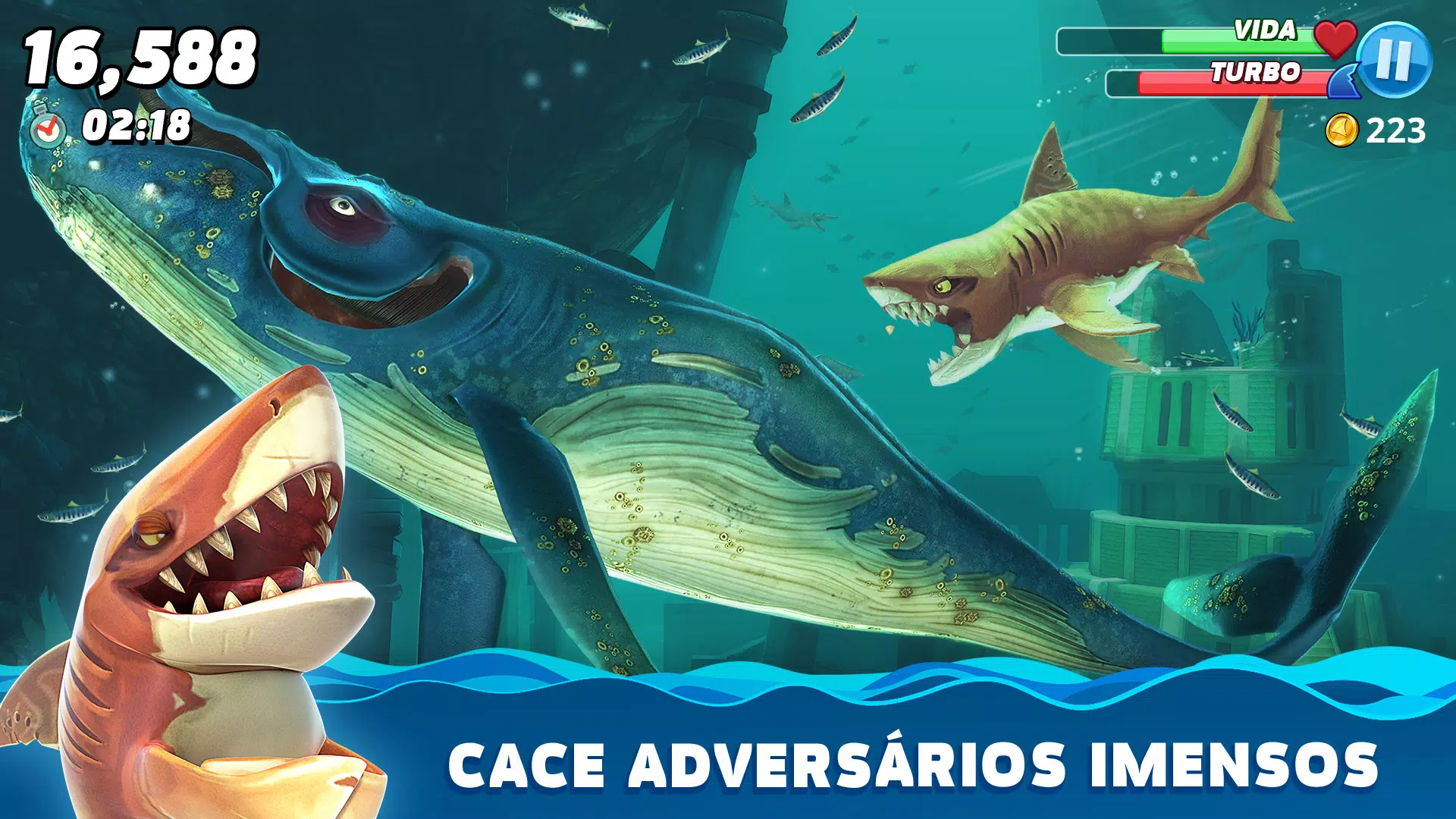 Jogo Hungry Shark Evolution é lançado para Windows Phone 8 