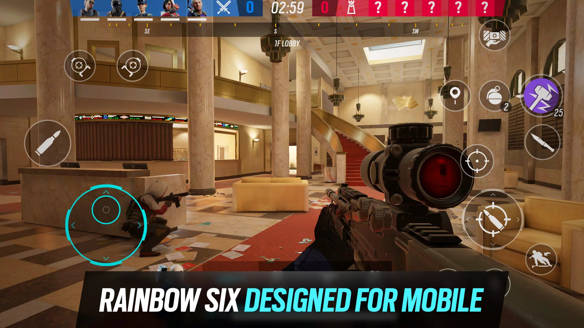 Download Tom Clancy Rainbow Six Siege MOBILE BETA apk - ANDROID - Techno  Brotherzz