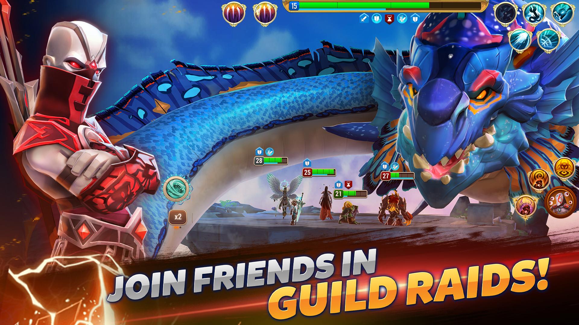 تحميل لعبه Might and Magic – Battle RPG 2020 مهكره للاندرويد تحميل لعبة Might and Magic APK النسخة المهكرة للاجهزة الاندرويد باخر تحديث مجانا برابط مباشر سريع Might and Magic هي نسخة أخرى من هذه السلسلة من الألعاب التي تم تقديمها رسميًا وإصدارها في أوائل عام 2019. أسلوب هذه اللعبة سريع الخطى أو سريع الخطى وما يسمى بأسلوب الألعاب القائمة على الأدوار مثل لعبة Clash Royale الشهيرة يكون في الواقع ، في هذه اللعبة ، التي يتم عقد الجزء الرئيسي منها في شكل مسابقات على الإنترنت ثنائية اللاعبين ، يجب عليك إعداد فريقك من الأبطال الذين أعددتهم بالفعل ودخول المسابقة. ثم عليك أن تتناوب على مهاجمة قطع الخصم مع كل دور. من الواضح أن استخدام أبطال أقوى وأكثر تقدمًا سيسبب المزيد من الضرر لخصومك في هذه الهجمات. بالنظر إلى هذه المشكلات ، يمكن القول أن هذه اللعبة هي مزيج من أسلوب الألعاب سريع الخطى والاستراتيجي وتتطلب إدارة الأبطال. Might & Magic هو اسم عالم خيالي لا يوجد فيه سوى أبطال عظمى وأسطوريين. من خلال بناء وتخصيص أبطالك ، يجب عليك دخول هذا العالم التنافسي والخيالي والمشاركة في مختلف المسابقات وكسب النقاط. بالإضافة إلى الأبطال ، هناك العديد من المخلوقات الأسطورية خلال اللعبة التي يمكن أن تساعدك على تحقيق المزيد من النجاح. أحد الأجزاء الممتعة من اللعبة هو قسم ترقية الشخصيات ؛ يمكنك ترقية أبطالك إلى عدة مستويات وزيادة قوتهم وقدراتهم! هناك أيضًا قسم آخر في اللعبة يسمح للاعبين بالانضمام إلى مجموعة ؛ بمساعدة أصدقائك ، يمكنك أيضًا المشاركة في المسابقات الجماعية! بعض ميزات لعبة الأدوار Might and Magic : رسومات رائعة وتصميم ثلاثي الأبعاد سافر إلى عالم خيالي مليء بالمخلوقات الغريبة هناك أكثر من 500 نوع من الأبطال القدرة على تشكيل ما يسمى غارات النقابات مع أعضاء اللعبة الآخرين منافسة وثيقة ومثيرة عبر الإنترنت بأسلوب استراتيجي ولعب الأدوار القدرة على ترقية شخصيات اللعبة والأبطال إلى عدة مستويات القدرة على تخصيص وإنشاء الأبطال مع العديد من الخيارات القدرة على الاختيار من بين ثلاث مجموعات مختلفة: Materia و Chimera و Anima القدرة على استخدام القوات والمهارات الخاصة أثناء القتال