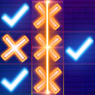 Tic Tac Toe Glow Zero Sum アイコン