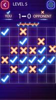 Tic Tac Toe Glow Zero Sum ポスター