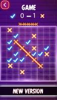 Tic Tac Toe Glow Zero Sum スクリーンショット 1