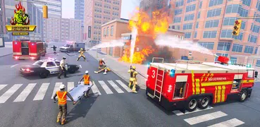 Firefighter :Fire Brigade Game