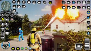 Firefighter :Fire Brigade Game اسکرین شاٹ 3