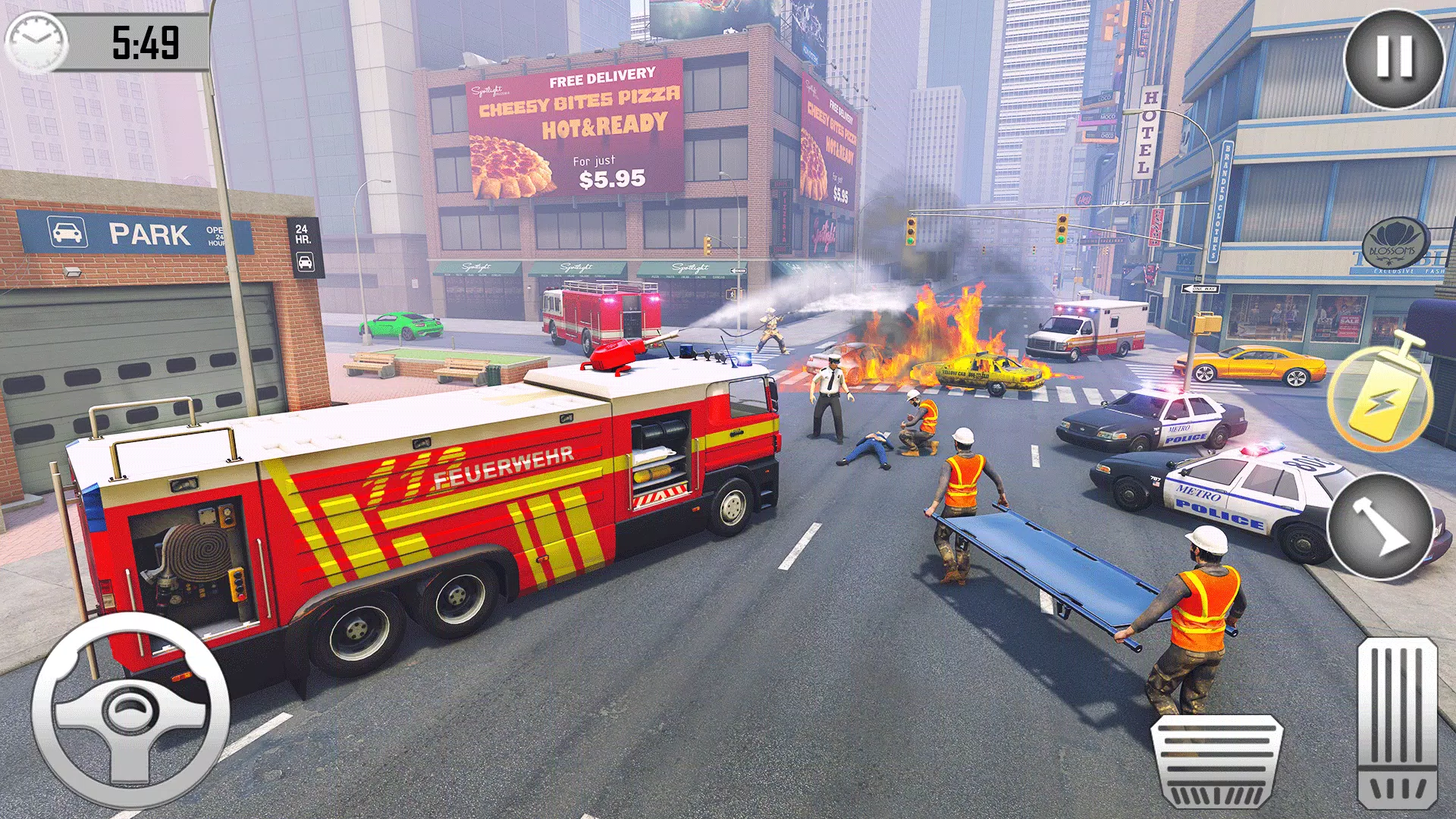 Descarga de APK de juegos de bomberos simulador para Android