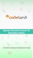 Operator Barcode Scanner for Biomedical Waste ポスター