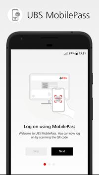 UBS MobilePass 海报