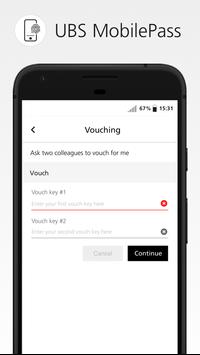 UBS MobilePass 截图 1