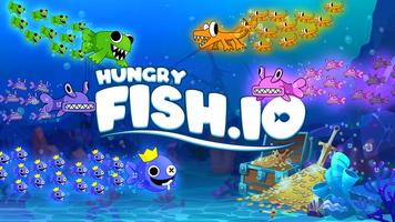 Hungry Fish.io - Frenzy Ocean Affiche