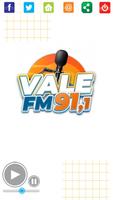 Rádio Vale FM 91,1 Affiche