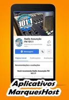 Rádio Assunção FM 101,1 syot layar 1