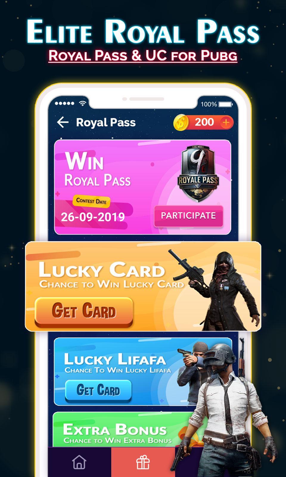 Win Free Elite Royal Pass And Get Uc For Android Apk Download 