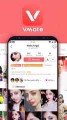 برنامه‌نما VMate عکس از صفحه