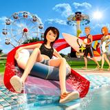 Theme Park3d Water Slide Games