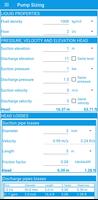 Pump sizing poster