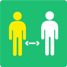 Social Distancing App (SDA) icon