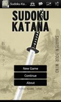 Sudoku Katana Plakat