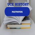 UCE History pastpapers