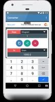 Weight Calculator and Converter - Kg To Pound پوسٹر