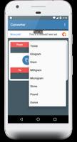 Weight Calculator and Converter - Kg To Pound اسکرین شاٹ 1