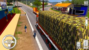 1 Schermata Offroad Cargo Truck Driving 3d