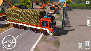 3 Schermata Offroad Cargo Truck Driving 3d