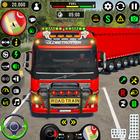 vrachtauto racegames 3d-icoon