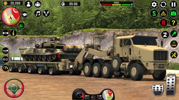 US Military Truck Driving Game تصوير الشاشة 2