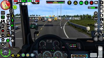 Euro Truck Game: Cargo Truck ảnh chụp màn hình 2