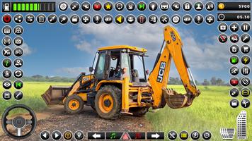 JCB Construction Driving Game poster