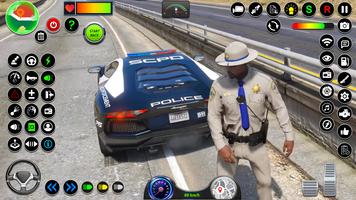 polis arabası sürücüsü sim Ekran Görüntüsü 3