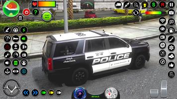 coche de policía coche extremo captura de pantalla 1
