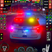 Polizeiauto fahren Spiel 3d