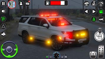 برنامه‌نما بازی رانندگی ماشین پلیس 3 بعدی عکس از صفحه