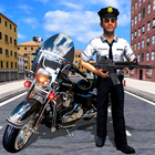 Cảnh sát Mỹ vs Thief Bike Chase biểu tượng