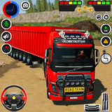 Indiase vrachtwagen rijden sim