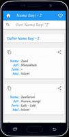Nama Bayi | A - Z screenshot 2