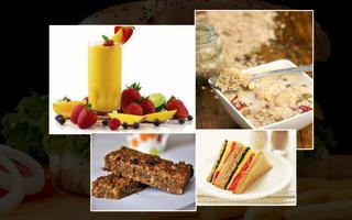 Poster American Food and Drink Recipes Healty