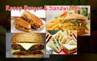 Resep Burger الملصق