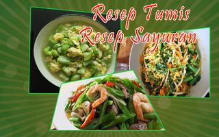 Resep Sayuran & Tumis Offline poster