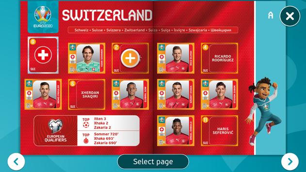 EURO 2020 Panini sticker album screenshot 8