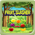 Fruit Slasher - A Ninja fruit slash game icône