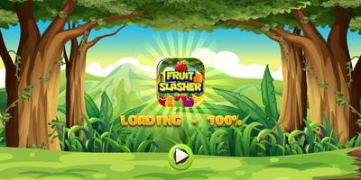 Fruit Slasher - A Ninja fruit slash game Affiche