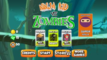 Ninja Kid vs Zombies-poster