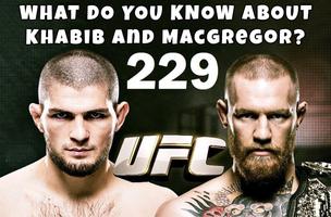 Khabib et MacGregorm Quiz Affiche