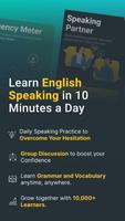Fluent English Speaking App Affiche