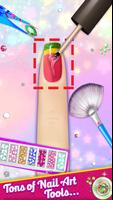 Fashion Nail Salon Manicure Affiche