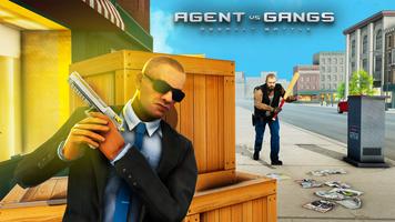 Agent vs Gangs Crime City War اسکرین شاٹ 2