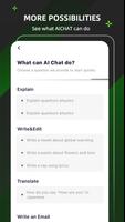AIChat: GPT writing chatbot capture d'écran 2